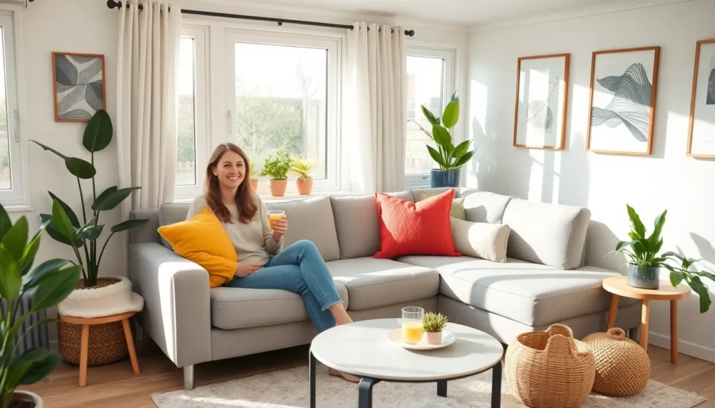 mobile home living room ideas