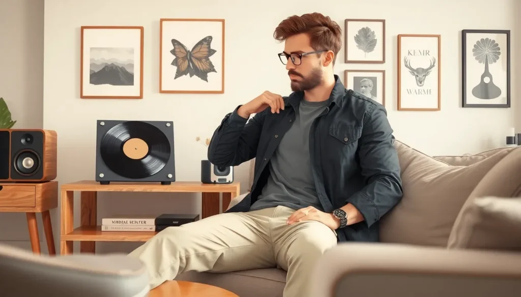 home decor for men