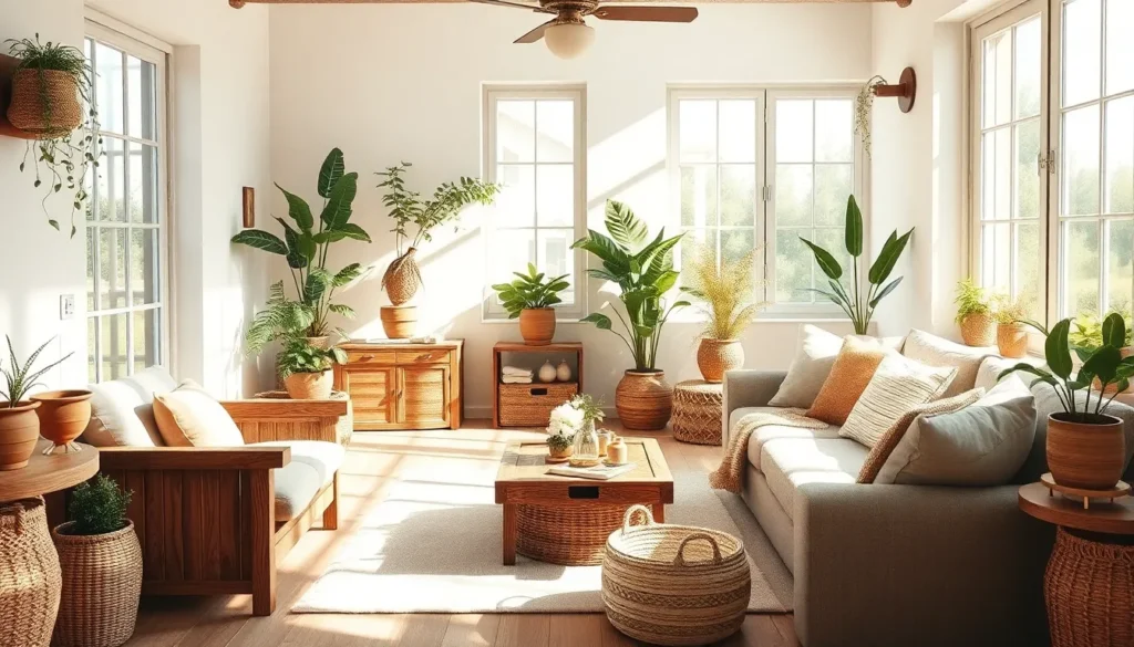 earthy home decor